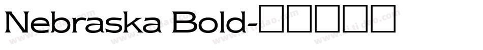 Nebraska Bold字体转换